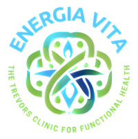 Logo of ENERGIA VITA, featuring an intricate design symbolizing holistic functional health.