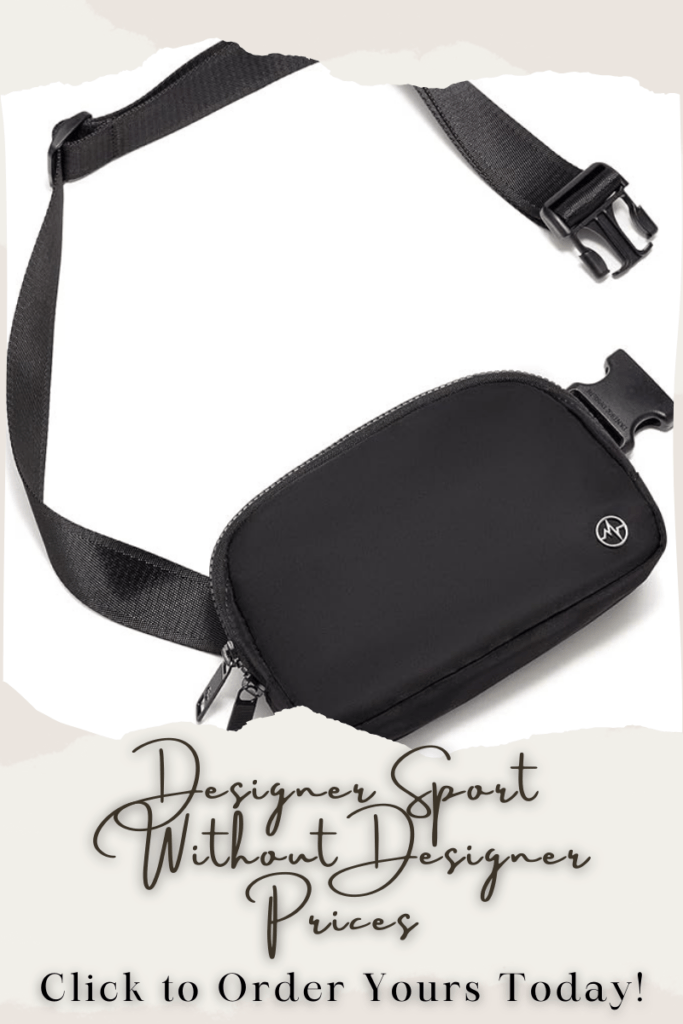 Lookalike black crossbody bag with a simple, sleek design and adjustable strap, perfect for hands-free convenience.